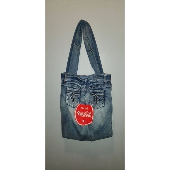 Denim Coca-Cola Tote   - Picture 7 of 7